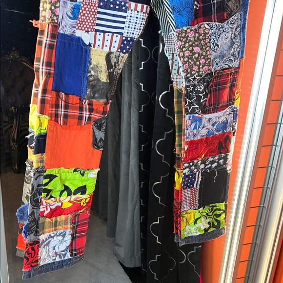 🔥 ✨ BiePa. JEANS 1971 Custom Patched Biker Denim - Waist 33 ✨ - Picture 3 of 8